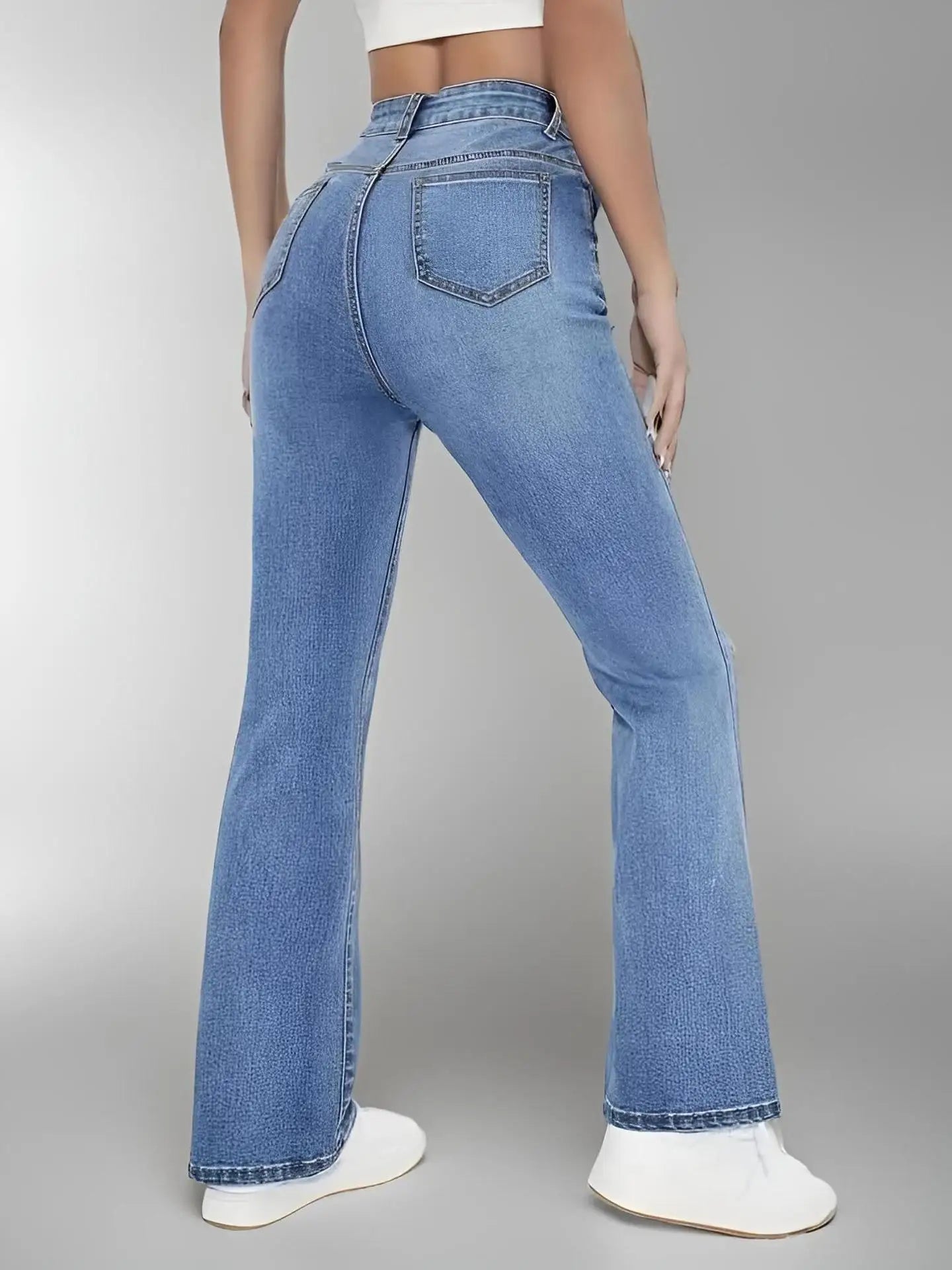 Liora™ Wide-Leg Waist Slimming Denim