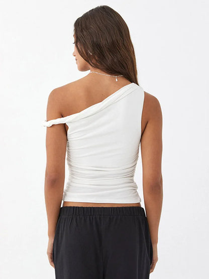 Liora™ Side-Ruched Crop Tank