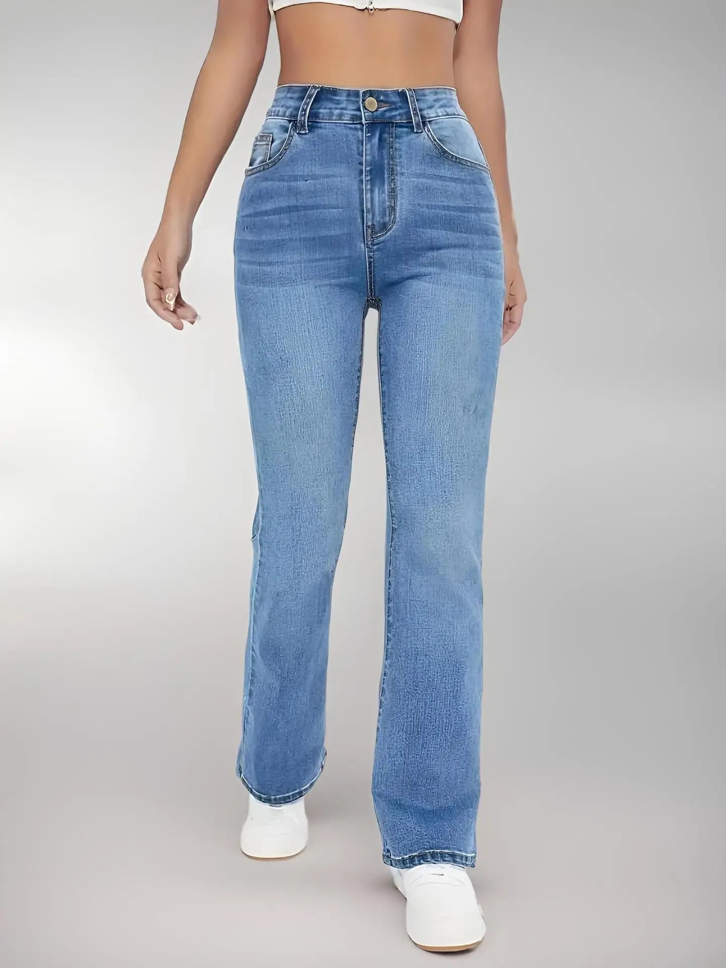 Liora™ Wide-Leg Waist Slimming Denim