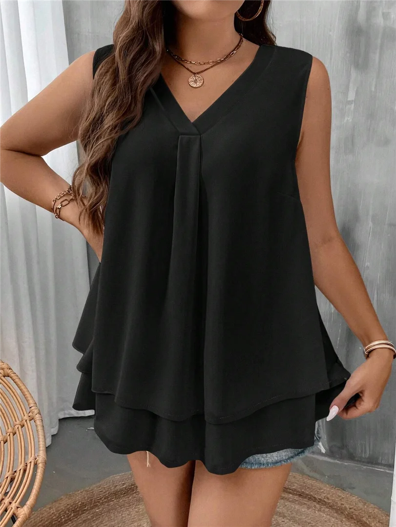 Liora™ Sleeveless V-Neck Dress