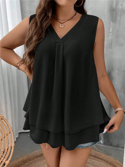 Liora™ Sleeveless V-Neck Dress