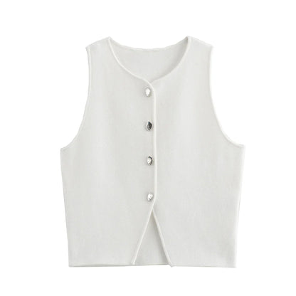 Liora™ Knit Cropped Sweater Vest
