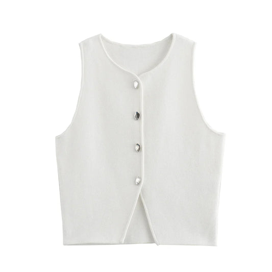Liora™ Knit Cropped Sweater Vest