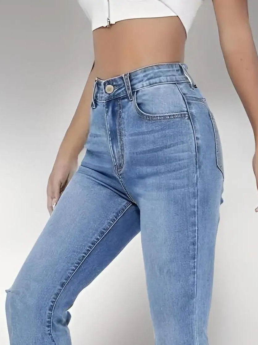 Liora™ Wide-Leg Waist Slimming Denim