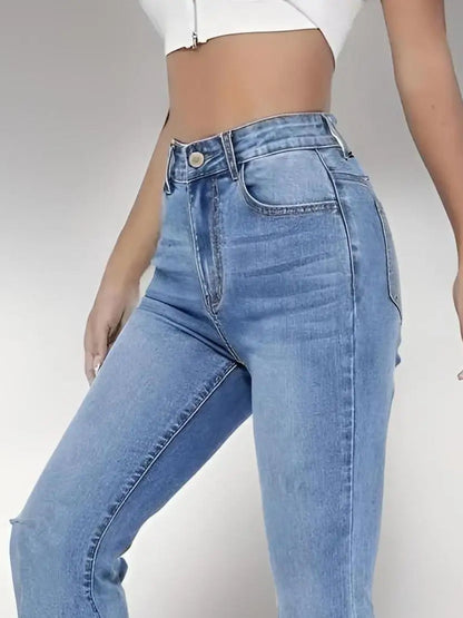 Liora™ Wide-Leg Waist Slimming Denim