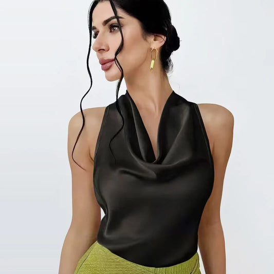 Liora™ Satin Halter