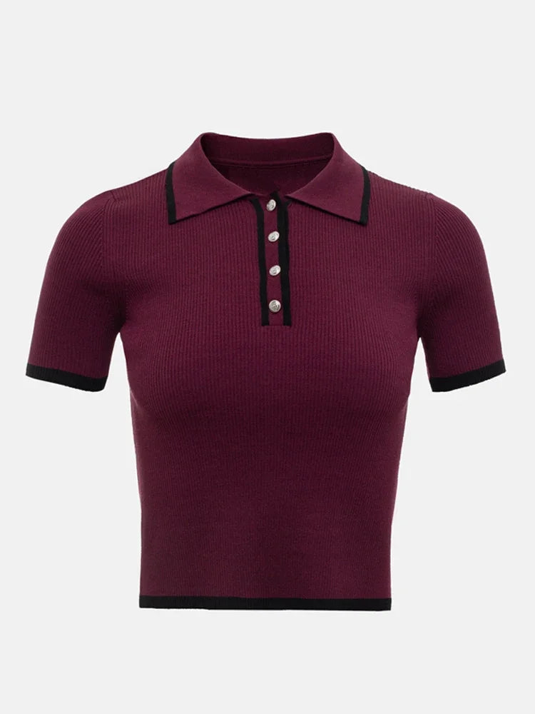 Liora™ Knitted Pullover Top