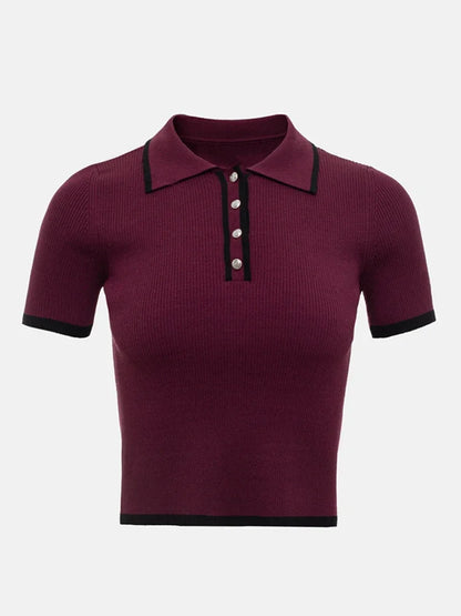 Liora™ Knitted Pullover Top