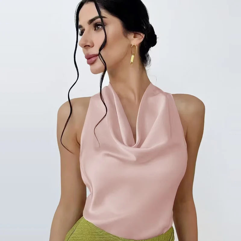 Liora™ Satin Halter