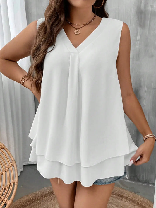 Liora™ Sleeveless V-Neck Dress