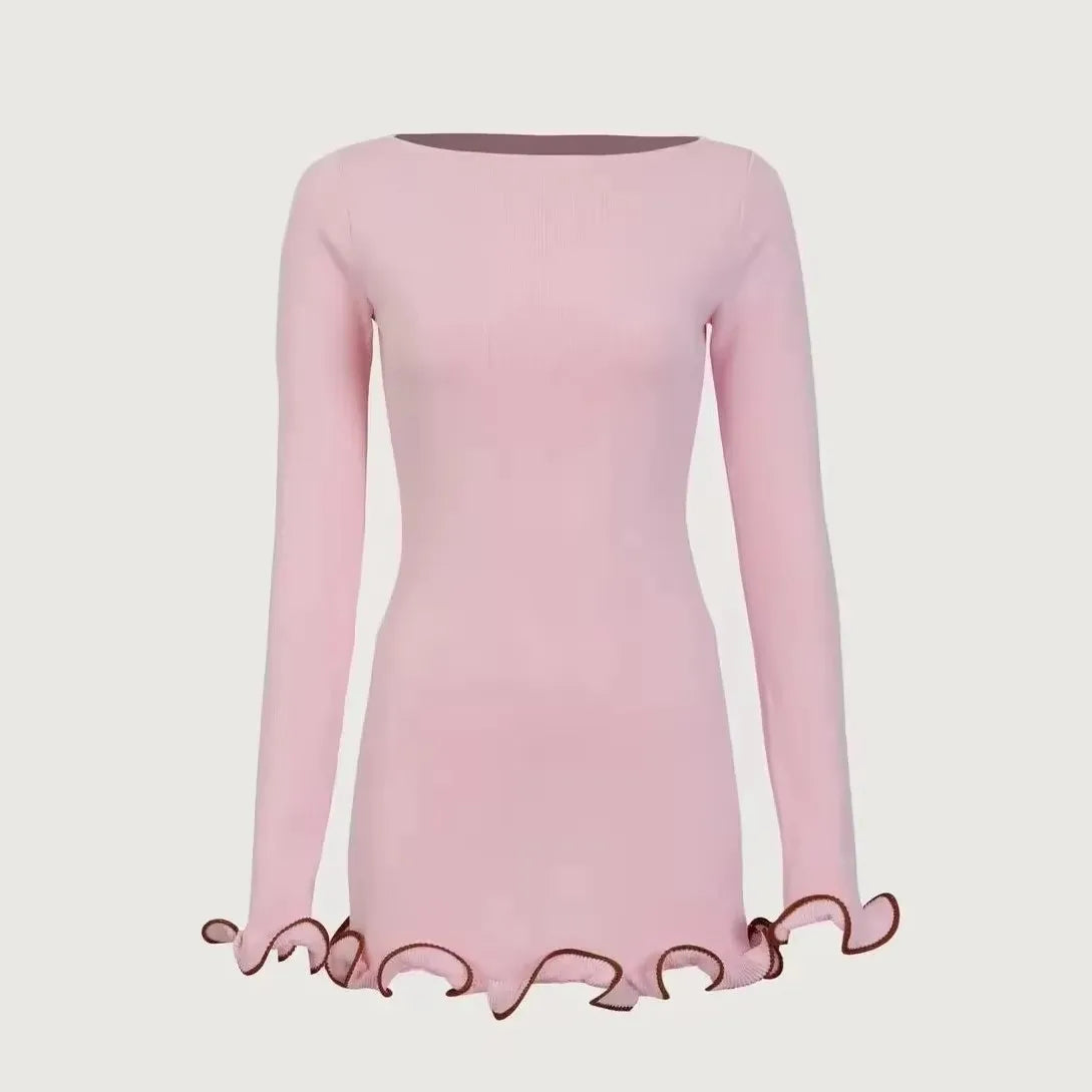 Liora™ High-Waist Slim Knit Dress