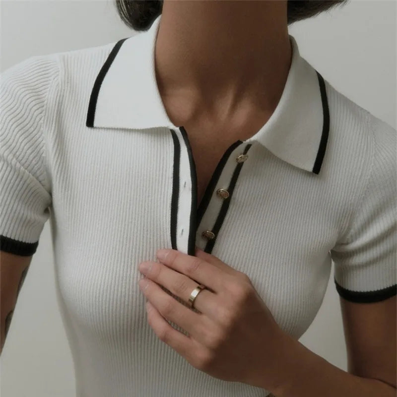 Liora™ Knitted Pullover Top