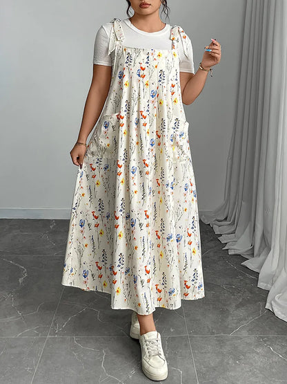 Liora™ Tie-Shoulder Maxi Dress