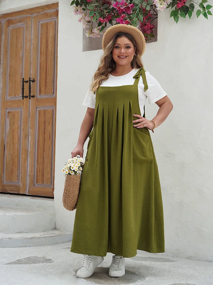 Liora™ Tie-Shoulder Maxi Dress