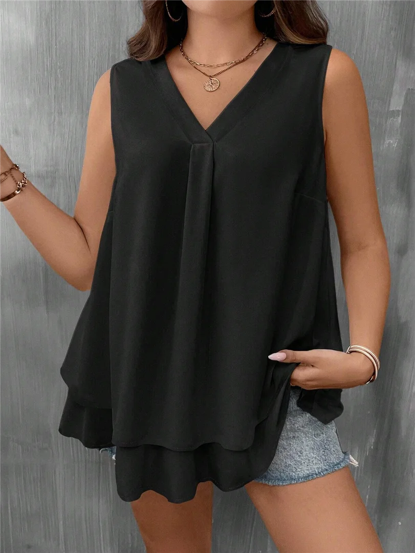 Liora™ Sleeveless V-Neck Dress