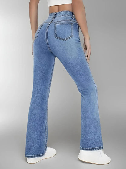 Liora™ Wide-Leg Waist Slimming Denim
