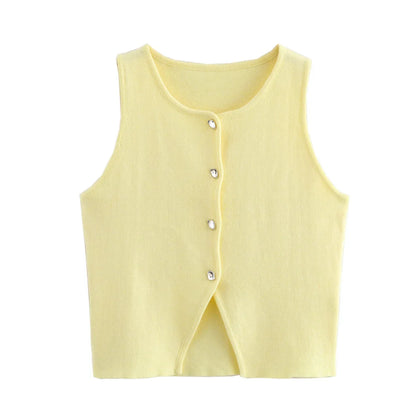 Liora™ Knit Cropped Sweater Vest
