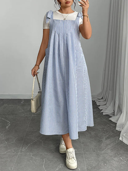 Liora™ Tie-Shoulder Maxi Dress