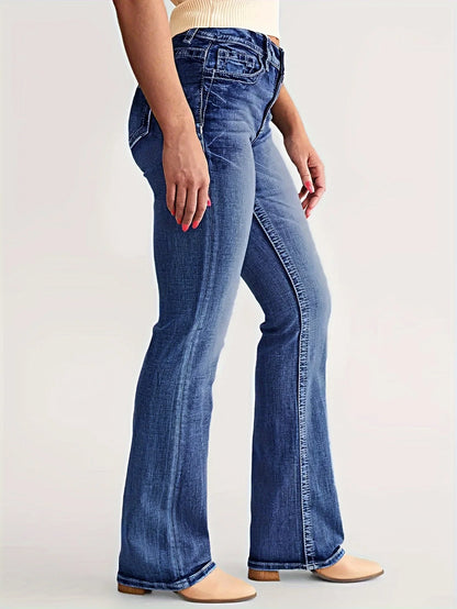 Liora™ Mid-Rise Flared Jeans