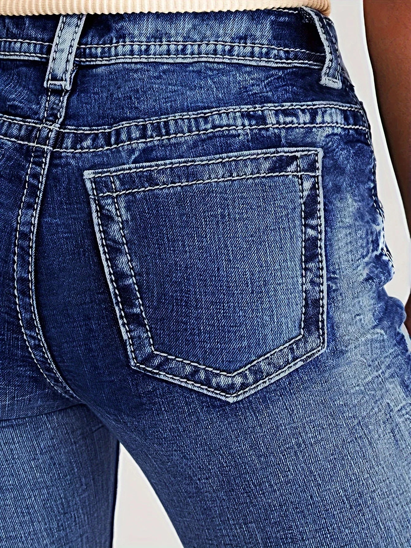 Liora™ Mid-Rise Flared Jeans