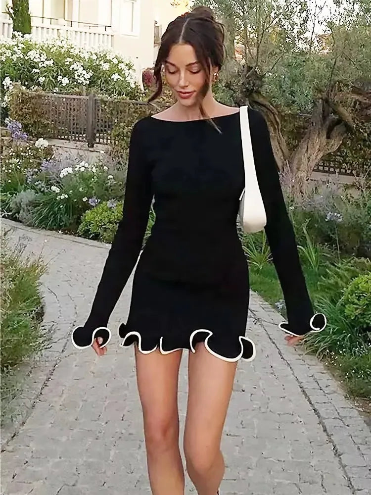 Liora™ High-Waist Slim Knit Dress