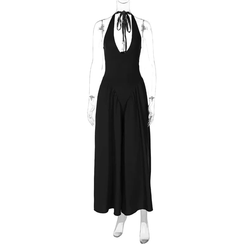 Liora™ Backless Deep V Summer Dress