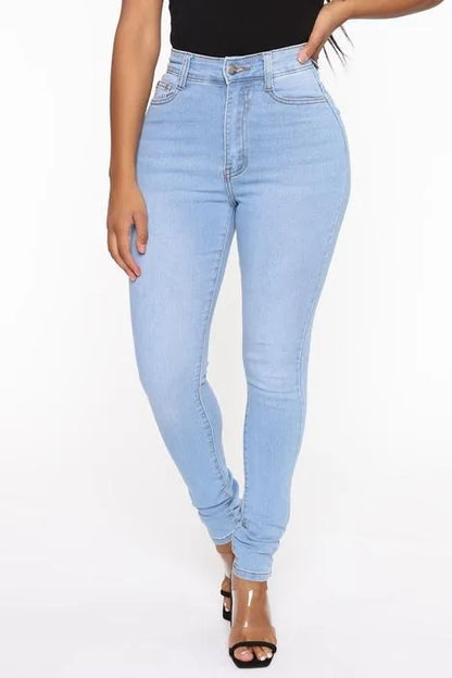 Liora™ High-Waisted Pencil Jeans