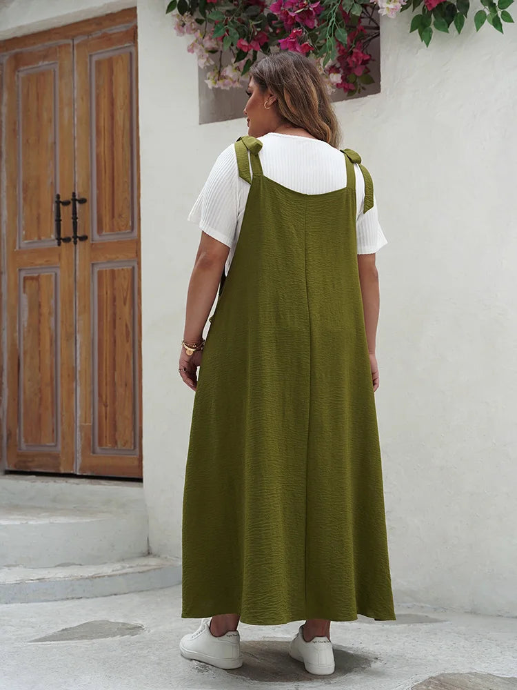 Liora™ Tie-Shoulder Maxi Dress