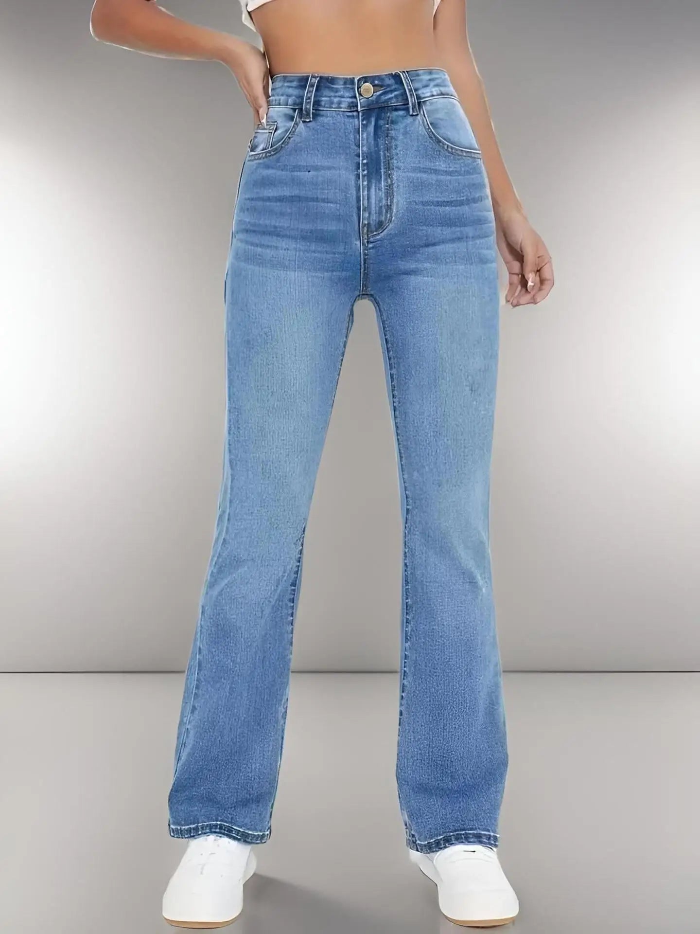 Liora™ Wide-Leg Waist Slimming Denim