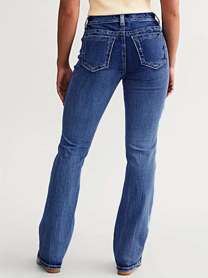 Liora™ Mid-Rise Flared Jeans