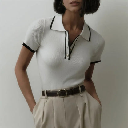 Liora™ Knitted Pullover Top